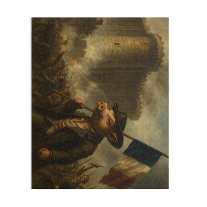 John Pork Leads the Bastille Charge (120/252/500-Piece)
