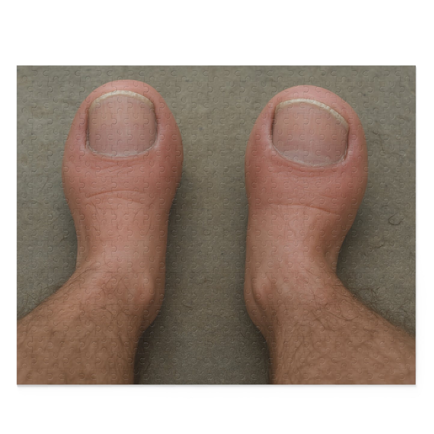 Hyperreal Big Toe Puzzle — The Ultimate Oddball Gift (120/252/500-Piece)