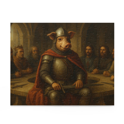 sir John Pork at the round table   (120, 252, 500-Piece)