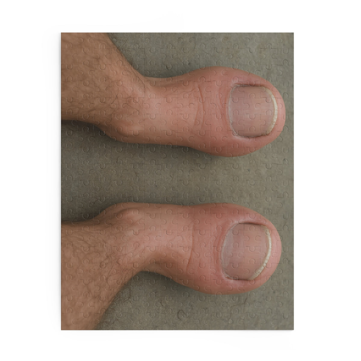 Hyperreal Big Toe Puzzle — The Ultimate Oddball Gift (120/252/500-Piece)