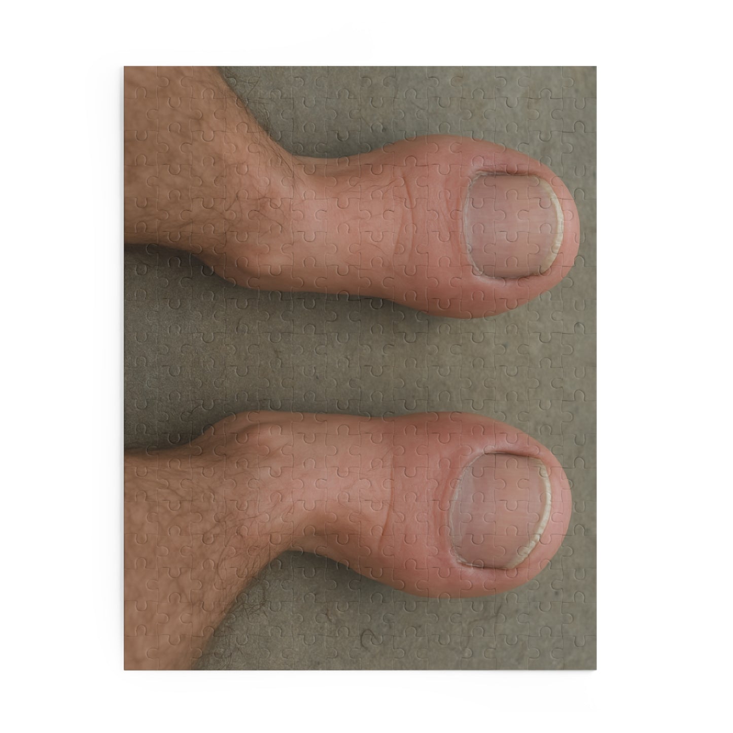 Hyperreal Big Toe Puzzle — The Ultimate Oddball Gift (120/252/500-Piece)