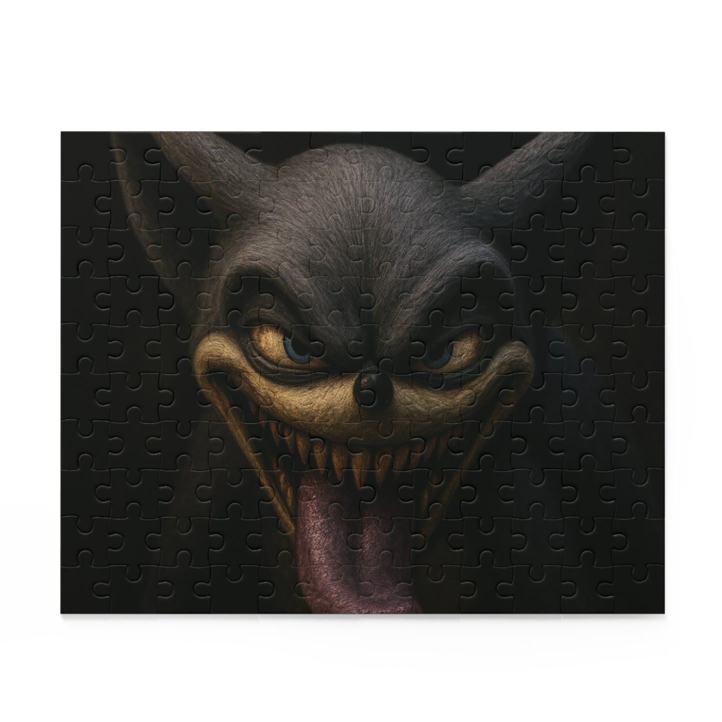 I Am in Your Wall Puzzle — Grinning Dark Beast Portrait (120/252/500-Piece
