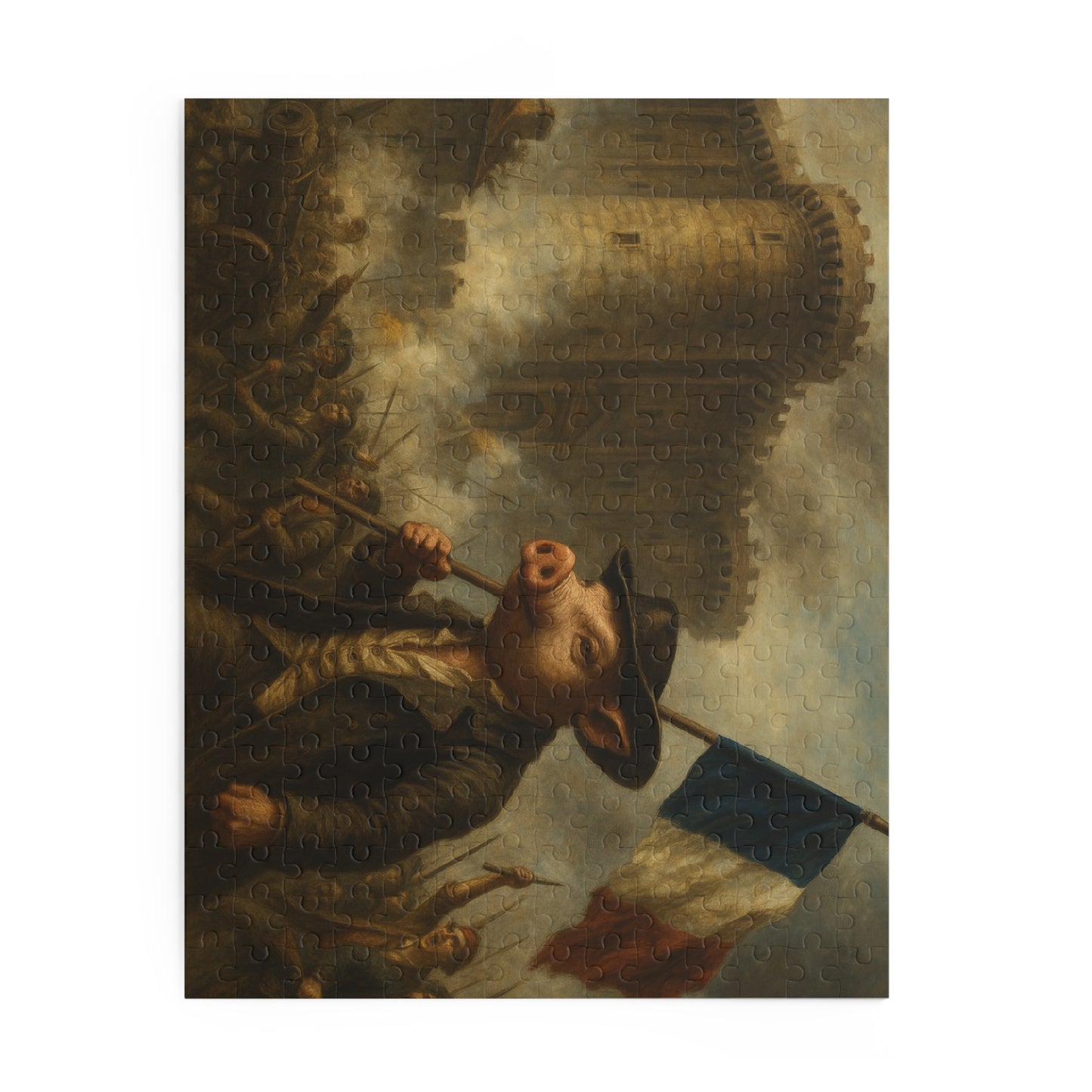 John Pork Leads the Bastille Charge (120/252/500-Piece)