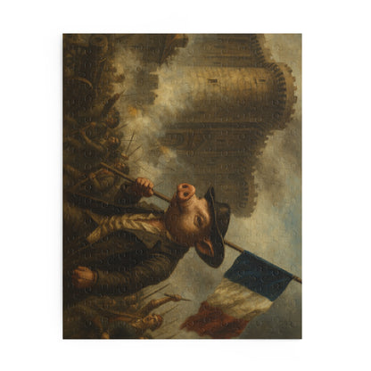 John Pork Leads the Bastille Charge (120/252/500-Piece)