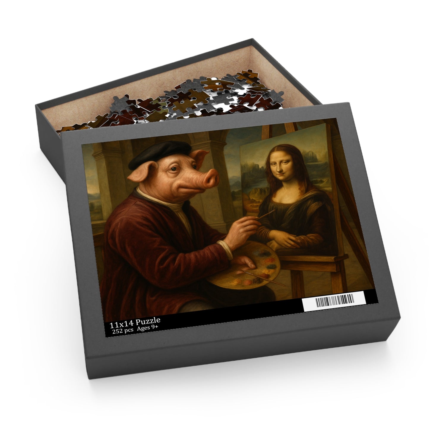 Leonardo da John Pork  - 120, 252, 500-Piece Fun