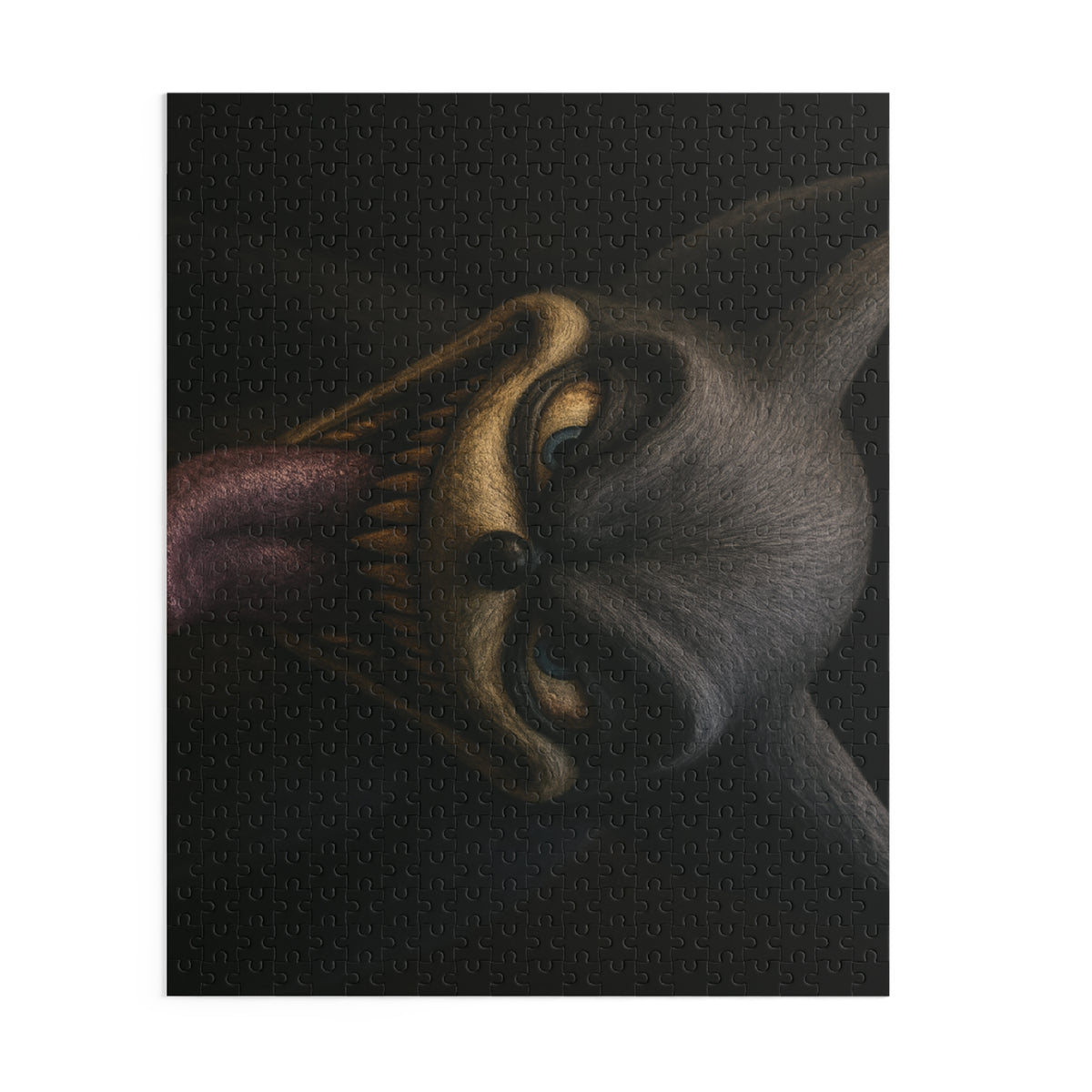 I Am in Your Wall Puzzle — Grinning Dark Beast Portrait (120/252/500-Piece