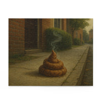 The Legendary Sidewalk Relic — Hyperreal Urban Poop Puzzle (120/252/500-Piece)