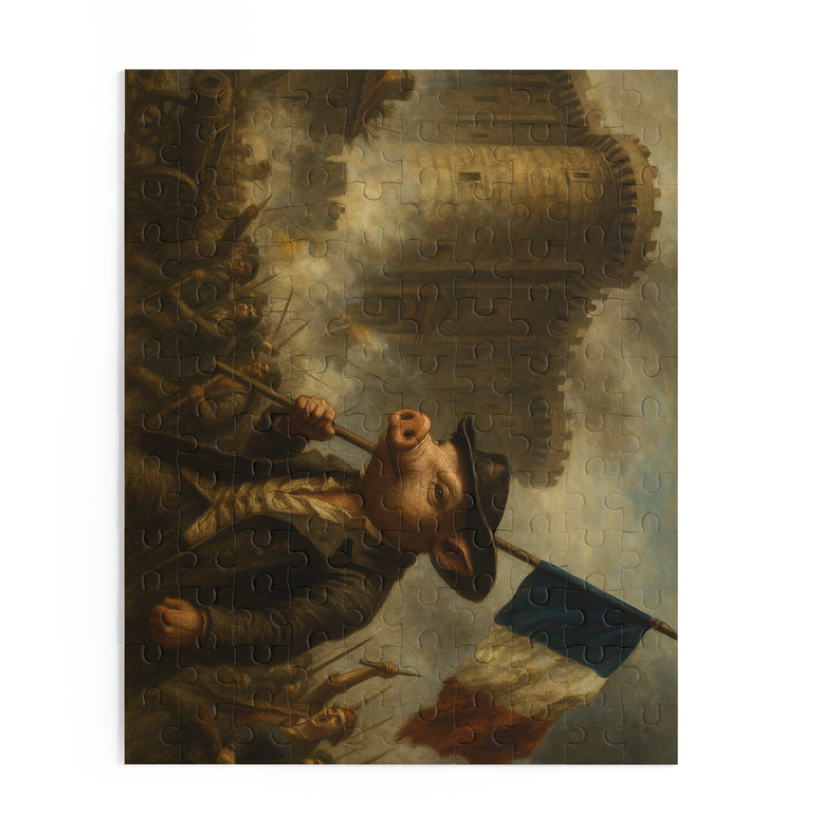 John Pork Leads the Bastille Charge (120/252/500-Piece)