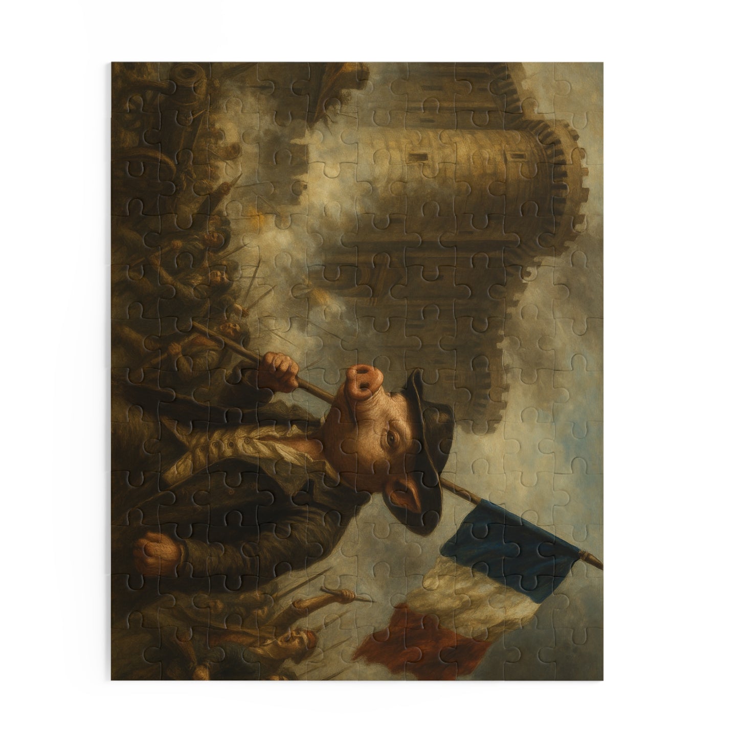 John Pork Leads the Bastille Charge (120/252/500-Piece)