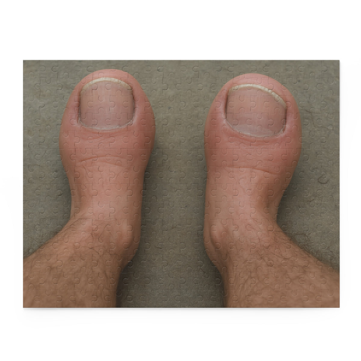 Hyperreal Big Toe Puzzle — The Ultimate Oddball Gift (120/252/500-Piece)