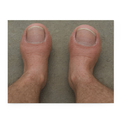 Hyperreal Big Toe Puzzle — The Ultimate Oddball Gift (120/252/500-Piece)