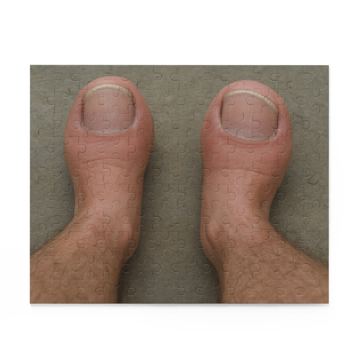 Hyperreal Big Toe Puzzle — The Ultimate Oddball Gift (120/252/500-Piece)