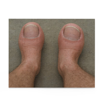 Hyperreal Big Toe Puzzle — The Ultimate Oddball Gift (120/252/500-Piece)