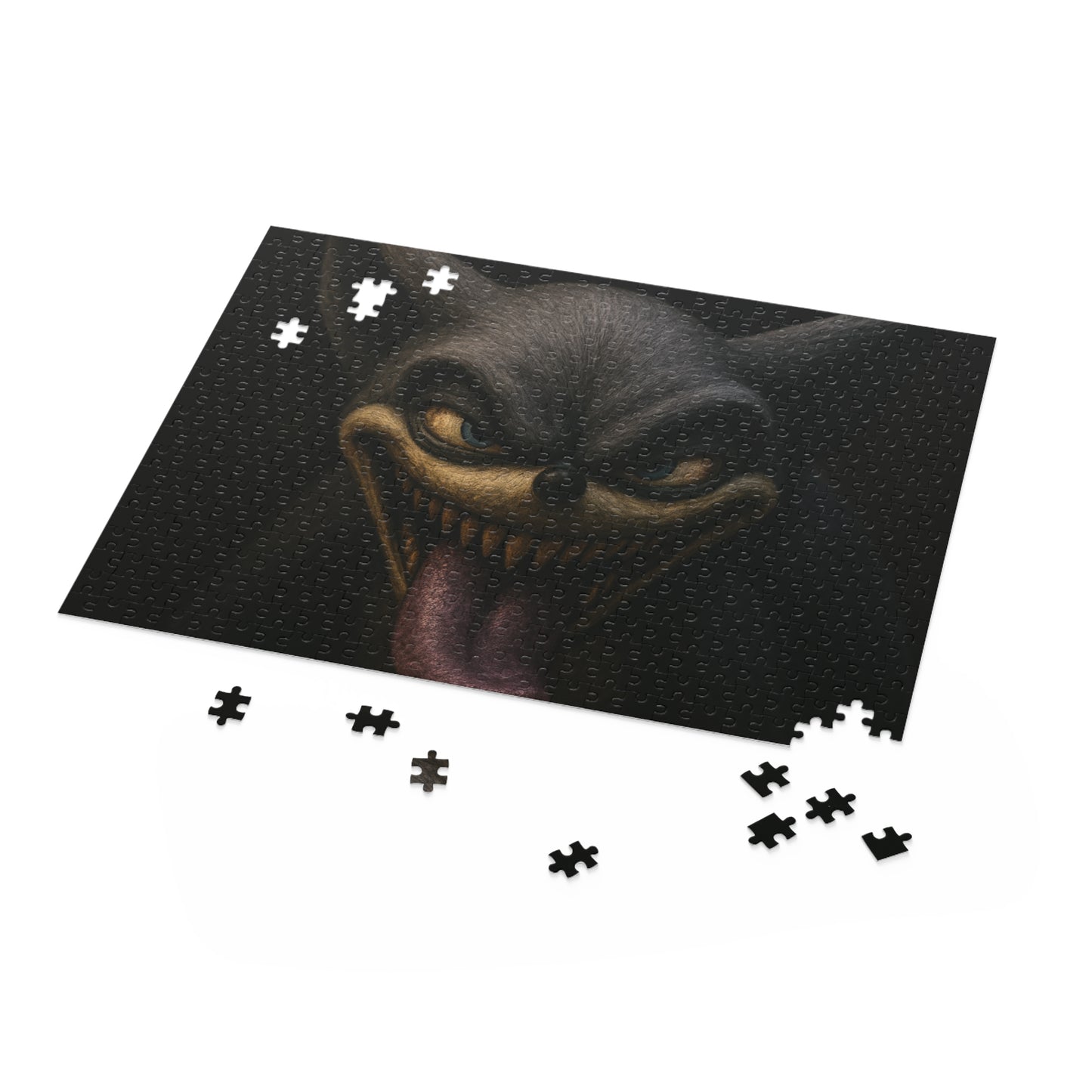 I Am in Your Wall Puzzle — Grinning Dark Beast Portrait (120/252/500-Piece