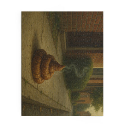 The Legendary Sidewalk Relic — Hyperreal Urban Poop Puzzle (120/252/500-Piece)