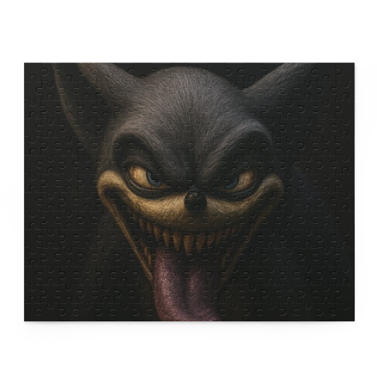 I Am in Your Wall Puzzle — Grinning Dark Beast Portrait (120/252/500-Piece