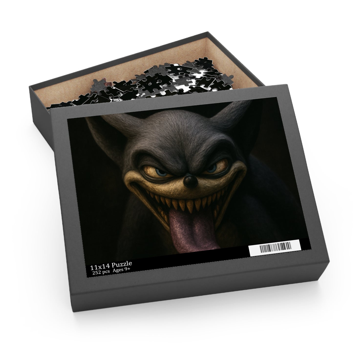 I Am in Your Wall Puzzle — Grinning Dark Beast Portrait (120/252/500-Piece
