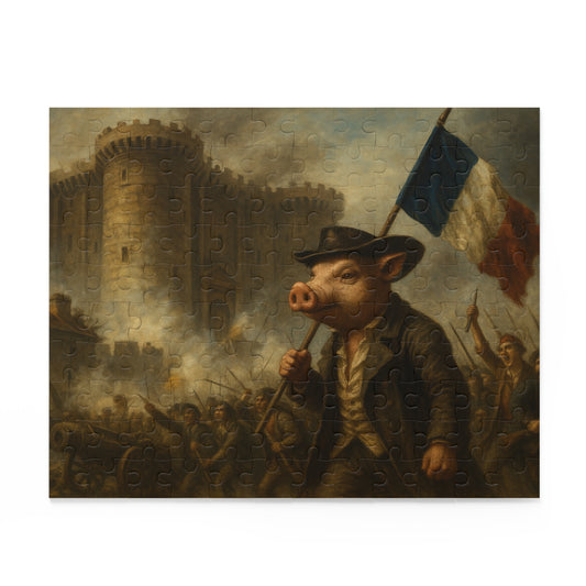 John Pork Leads the Bastille Charge (120/252/500-Piece)